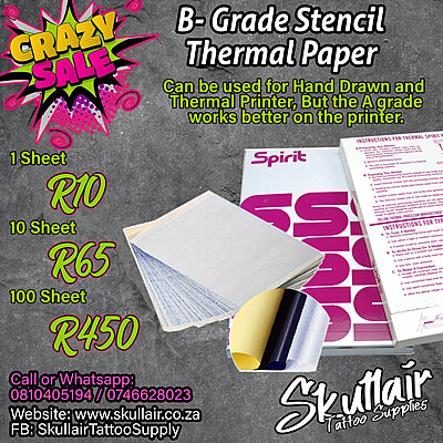 Thermal Transfer Paper - Stencil Paper (B-grade)