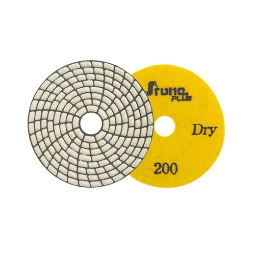 Stone Plus Dry Polishing Pad - 4", 200 grit Stone Plus Dry Polishing Pad - 4", 200 grit