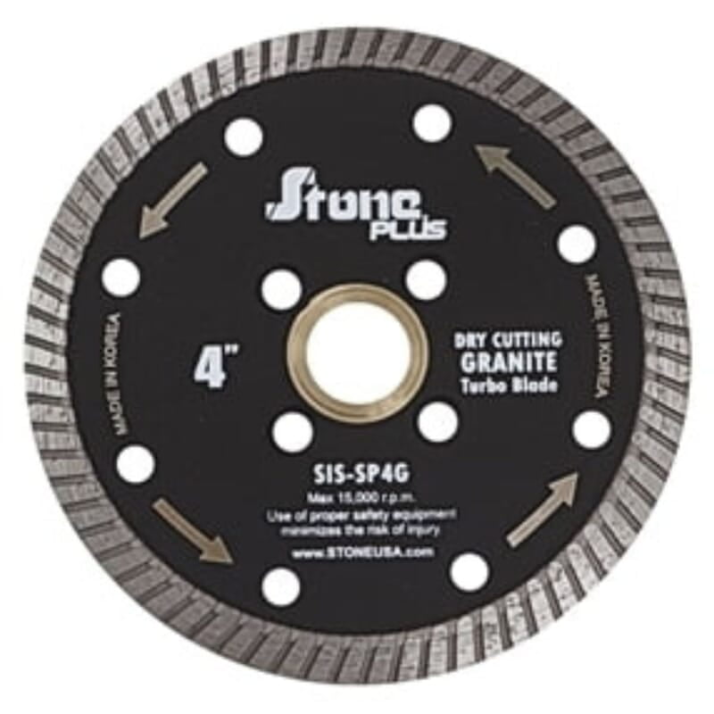 Stone Plus Granite Turbo Blade - 4" Stone Plus Granite Turbo Blade - 4"