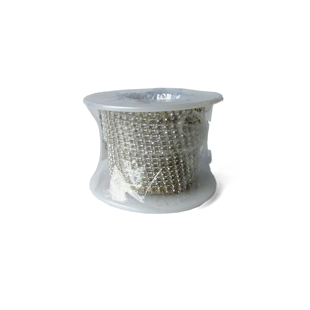 Strass Ss6.5 Plateado Rl*10Yd Rollo X 10 Yardas