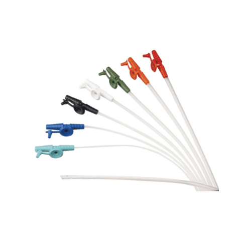 Suction Catheter with Control Port- Suction Catheter with Control Port-