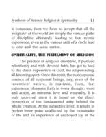 Synthesis of Science Religion and Spirituality