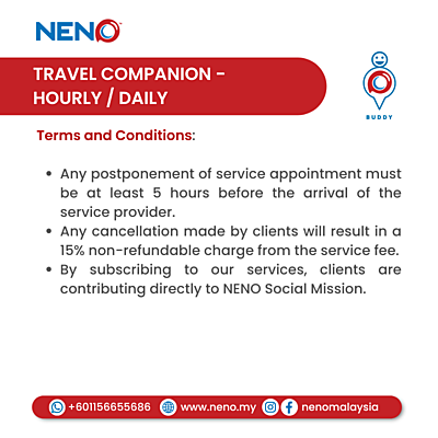 Travel Companion (Hourly / Daily) Travel Companion (Hourly / Daily)