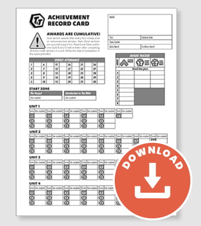 T&T Achievement Record Card (Download) T&T Achievement Record Card (Download)