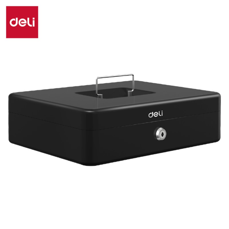 DELI T508 CASH BOX 12" (30CM) BLACK DELI T508 CASH BOX 12" (30CM) BLACK