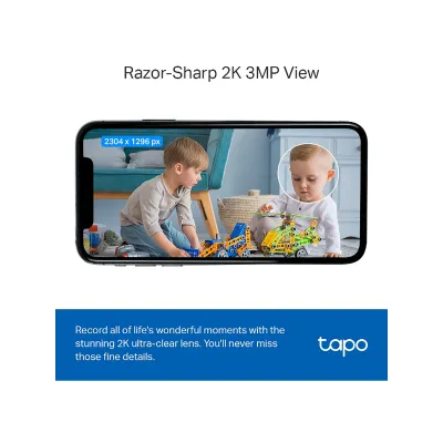 TP-Link TAPO C110 Pan-Tilt Home Security Wi-Fi IP Camera