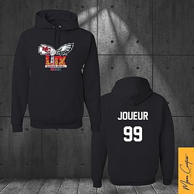 Hoodie noir - Équipes LIX Hoodie noir - Équipes LIX