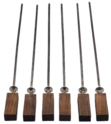 Grill Rod Stainless Steel 47CM X6