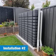 ThinTanks 300 Gallon Monument Stone Slimline Rainwater Tank ThinTanks 300 Gallon Monument Stone Slimline Rainwater Tank