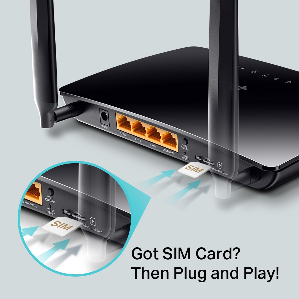 TP-Link Wireless N 4G LTE Router