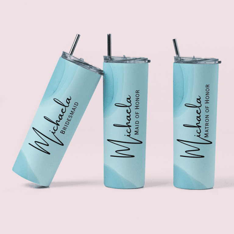 Personalized Wedding Party Tumbler