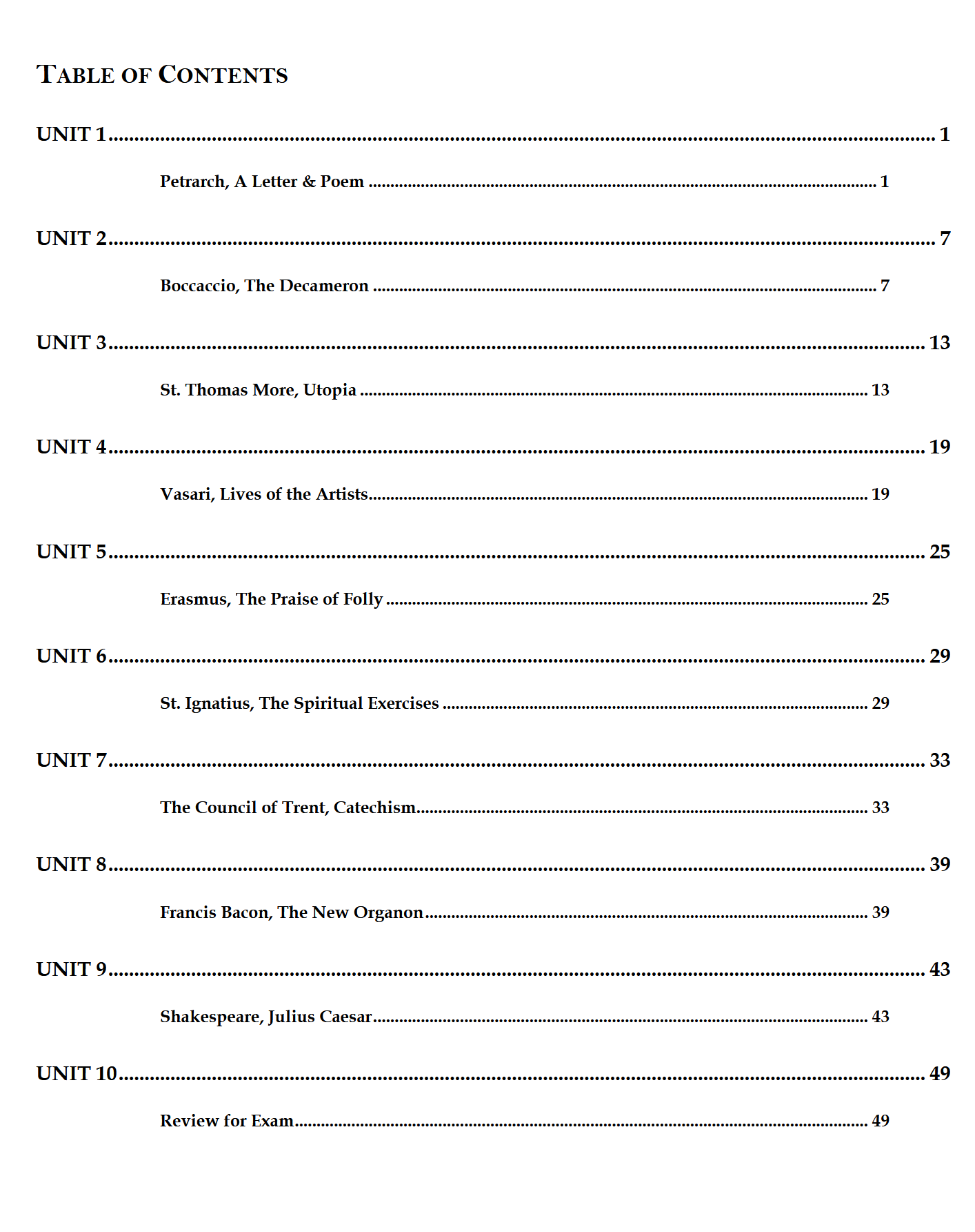 Modern Times WORKBOOK: Traditio Nostra III