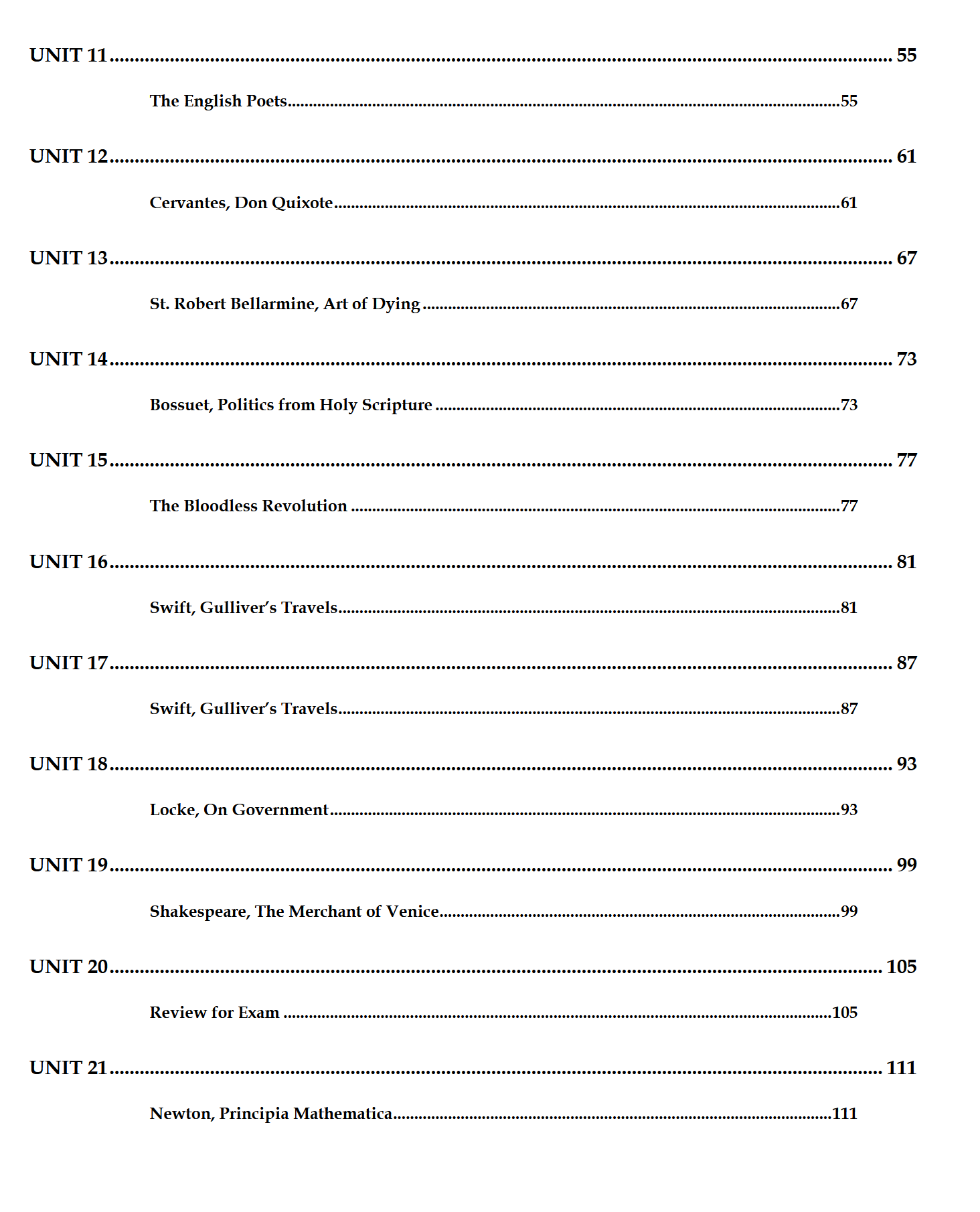 Modern Times WORKBOOK: Traditio Nostra III