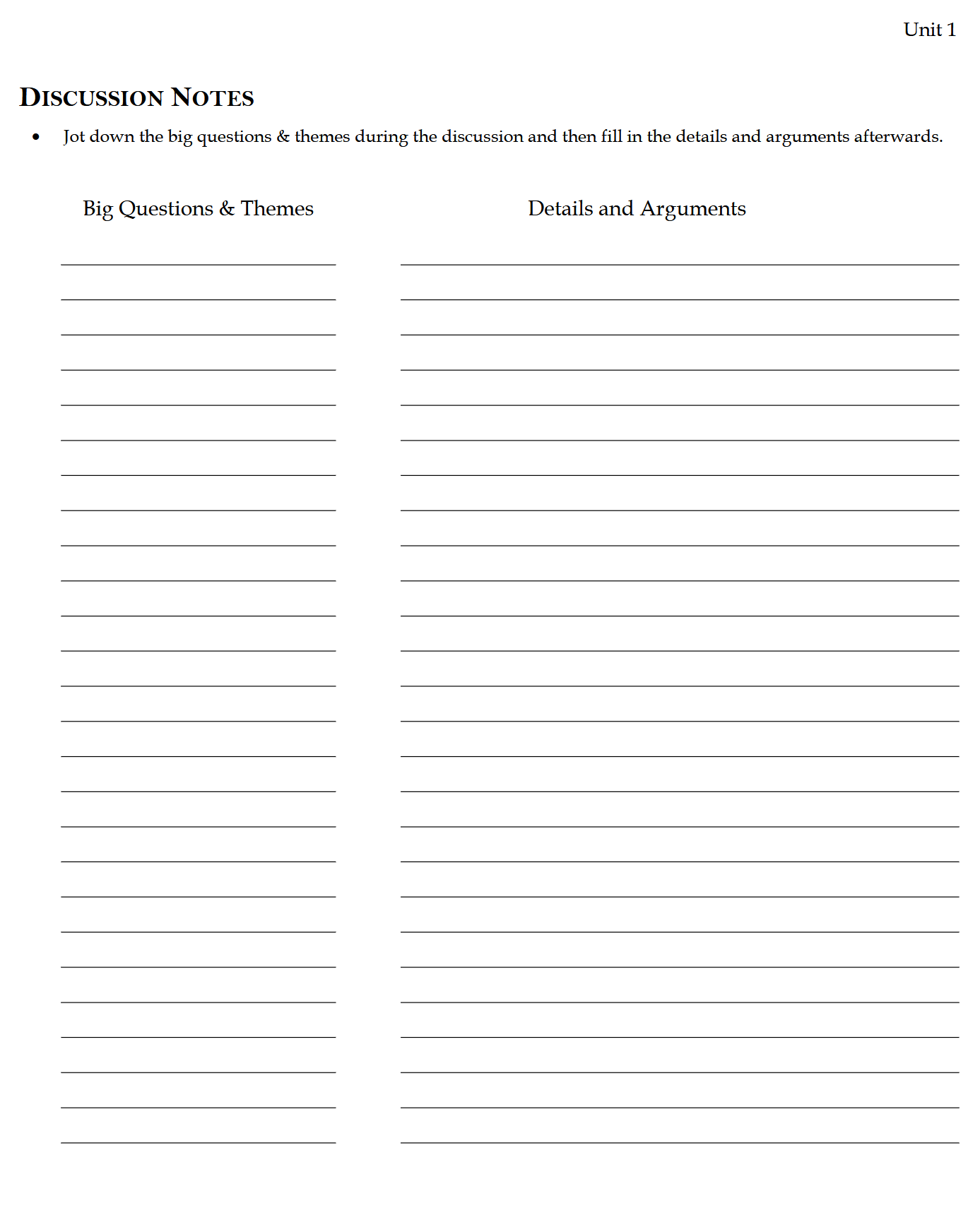 Modern Times WORKBOOK: Traditio Nostra III