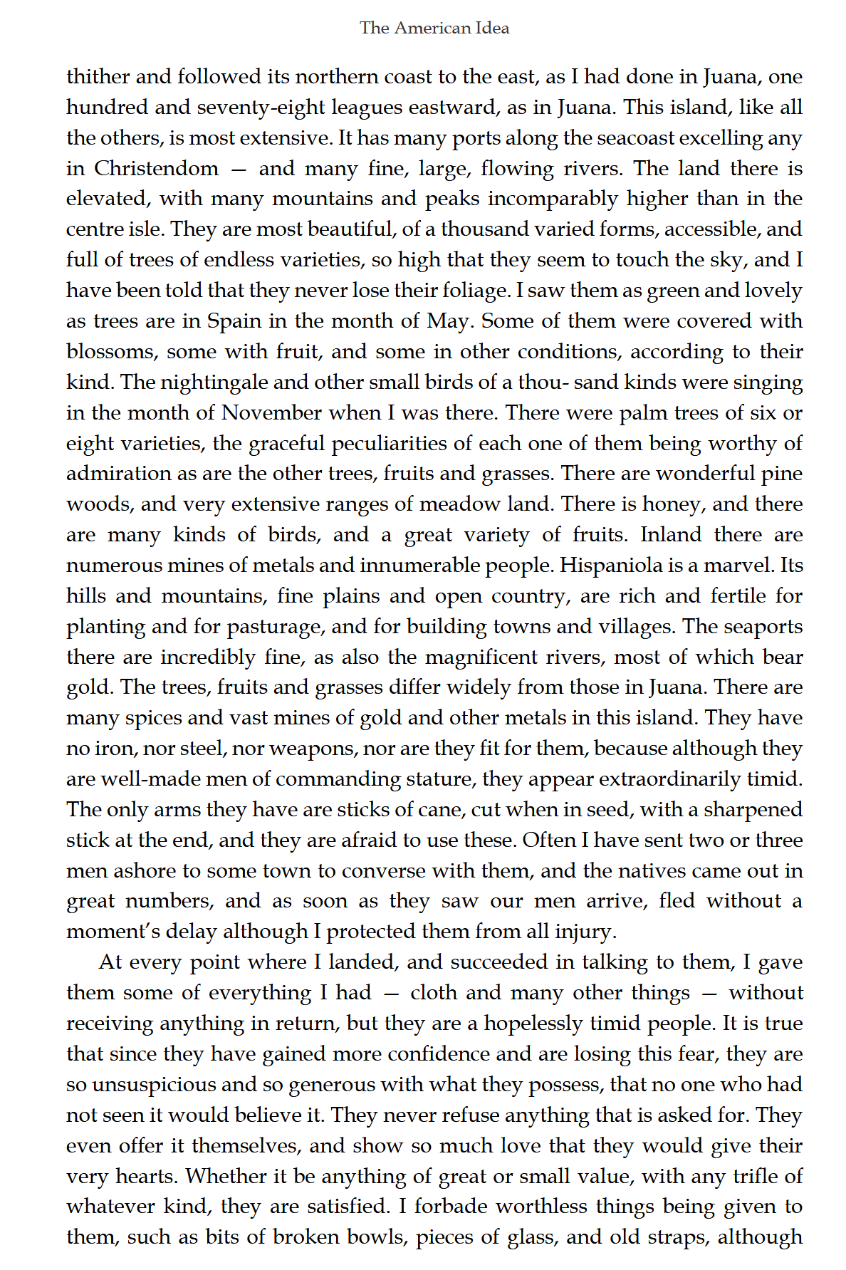 The American Idea READER: Traditio Nostra IV