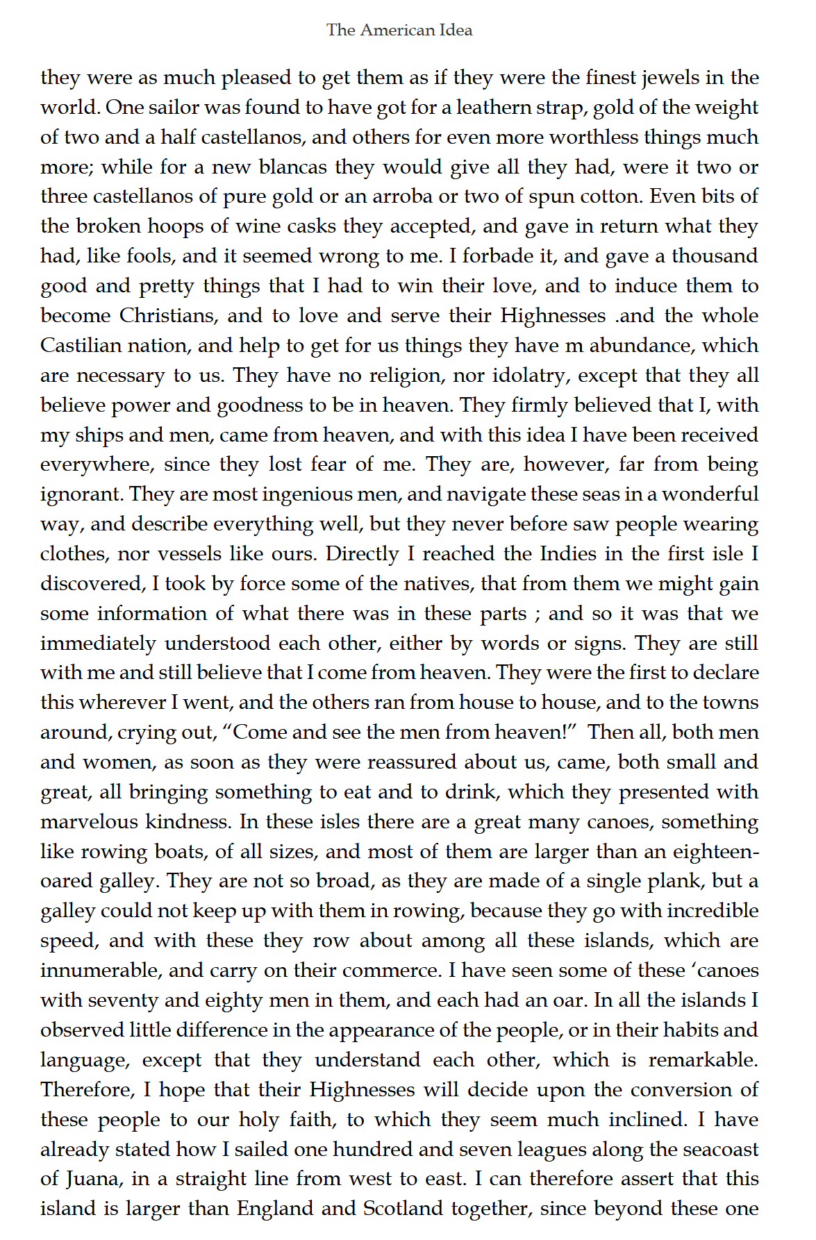 The American Idea READER: Traditio Nostra IV