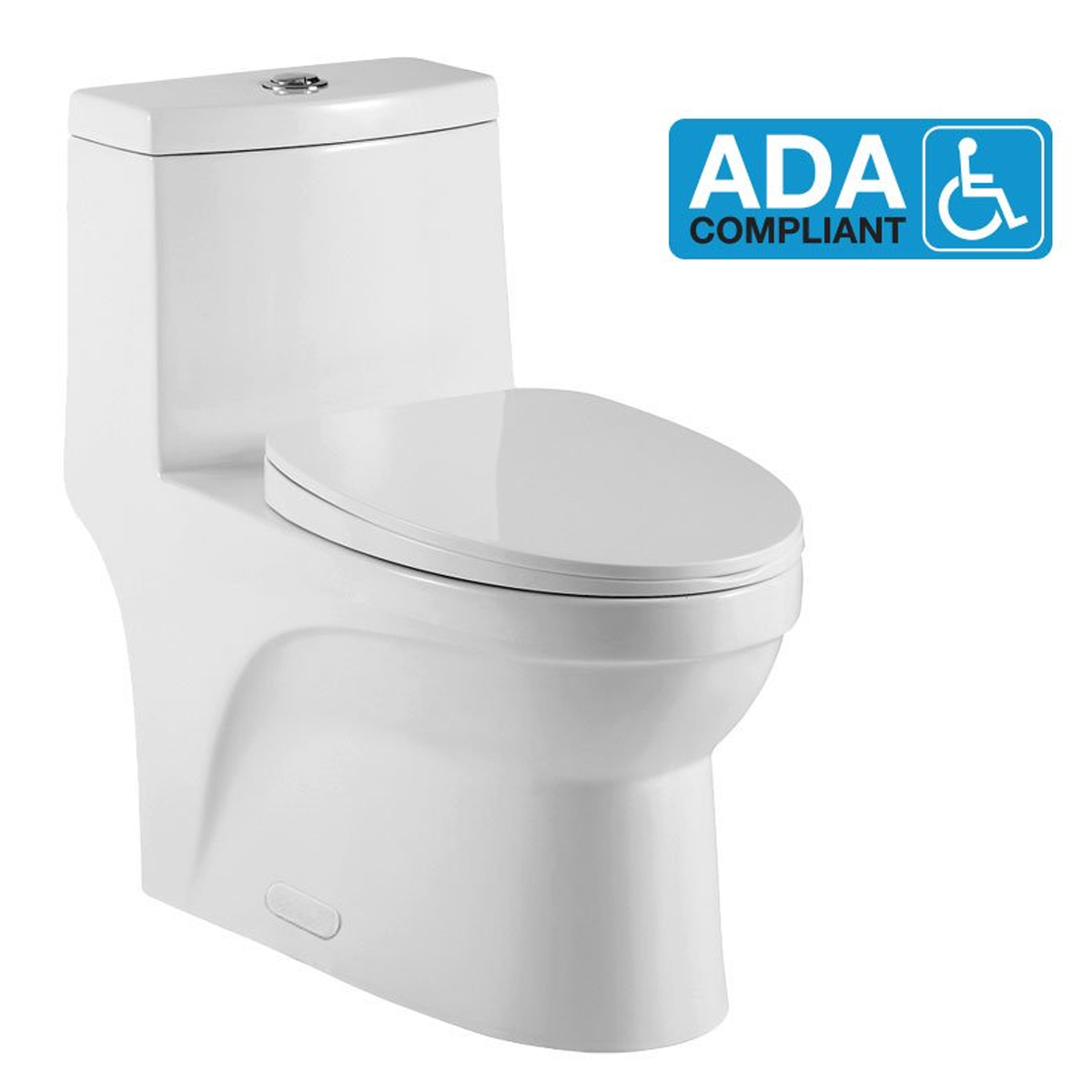 Toilet Model 01, ADA Toilet Model 01, ADA