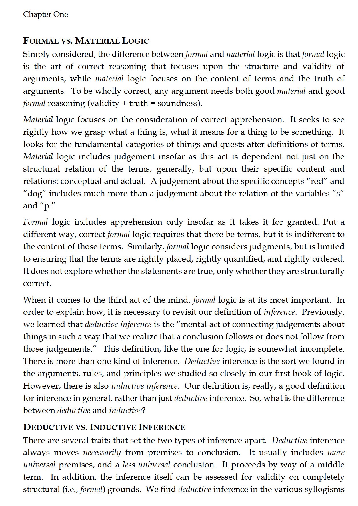 Advanced Logic Workbook: Trivium Studies II