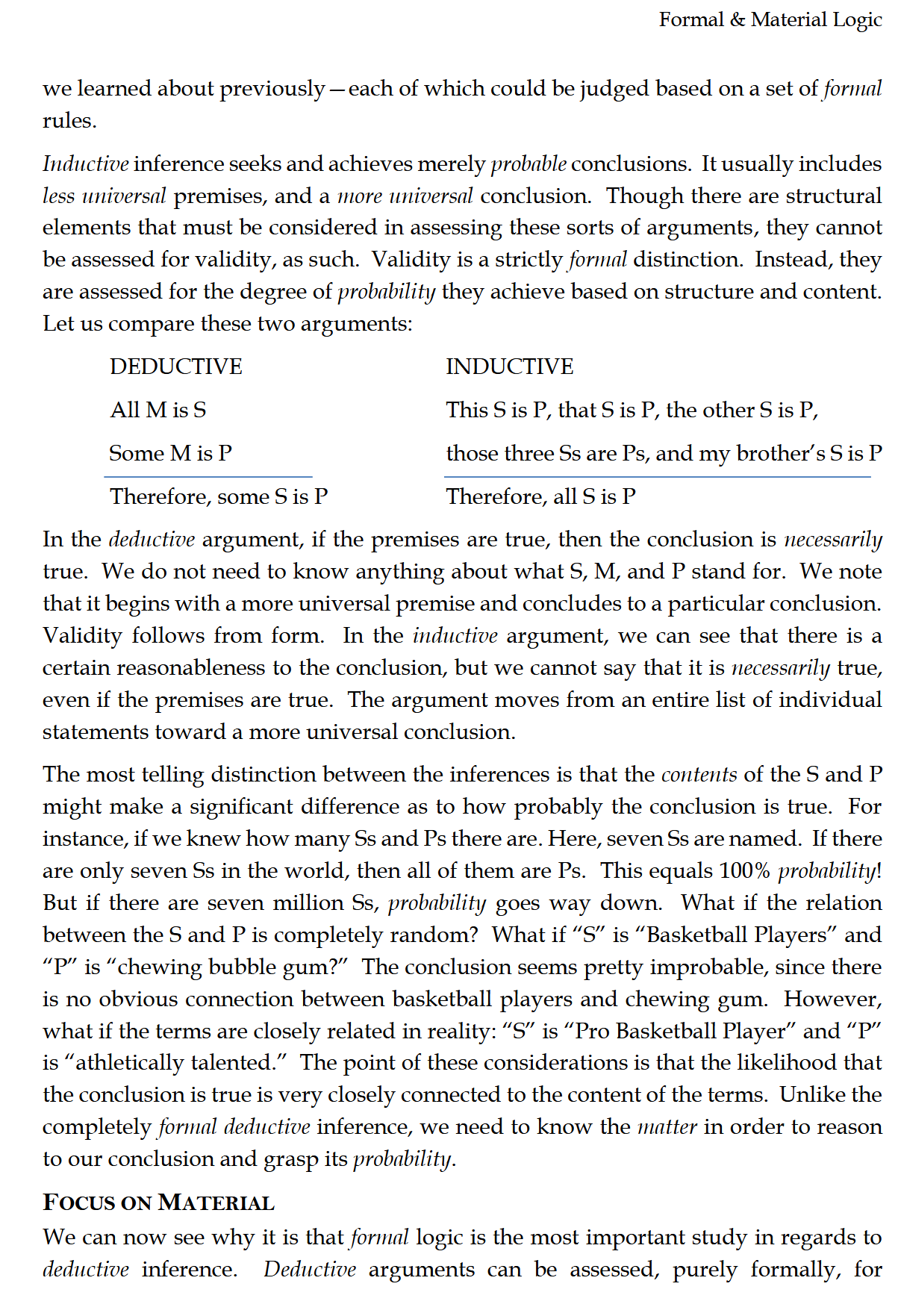 Advanced Logic Workbook: Trivium Studies II