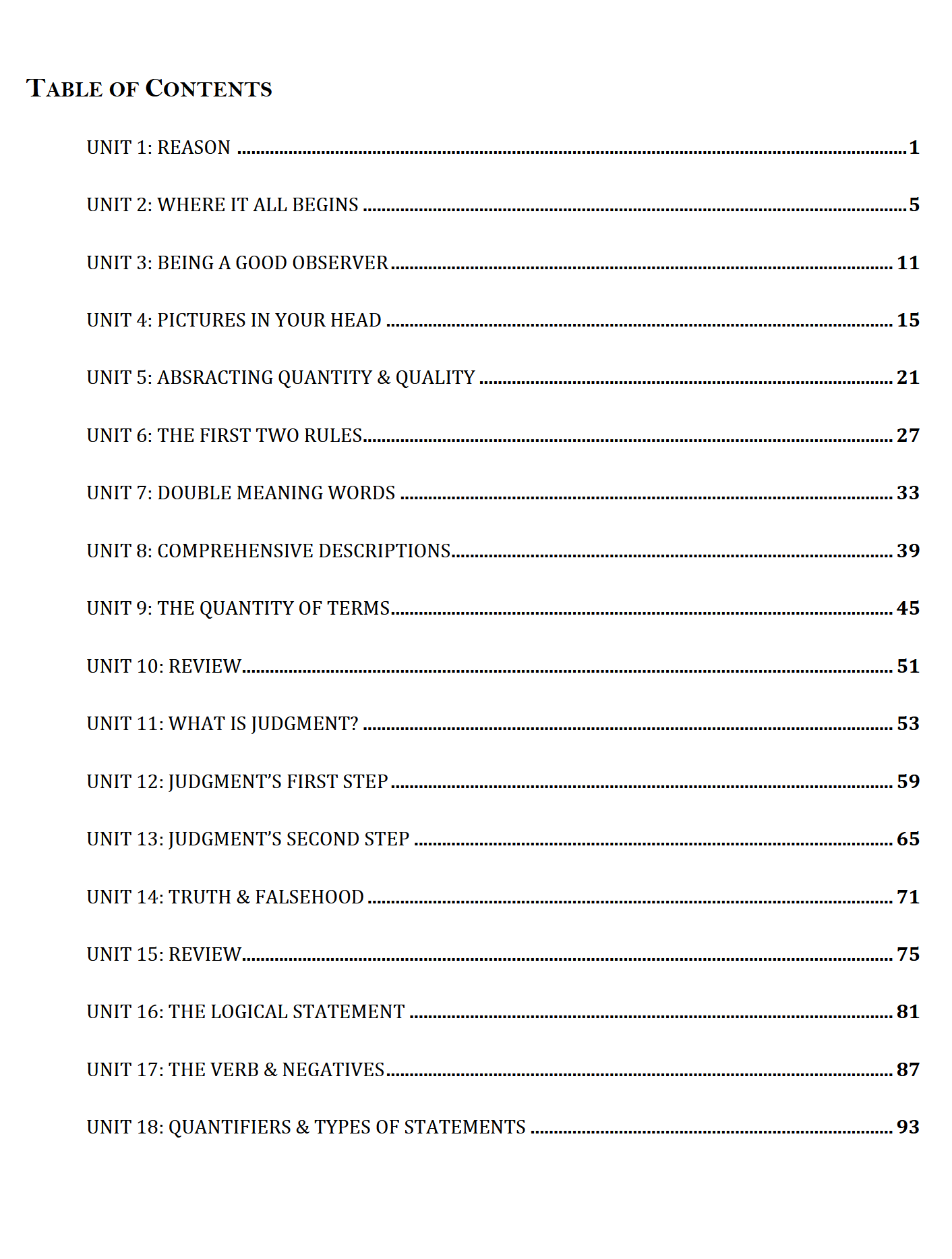 TPT Primer: Introduction to Logic Workbook