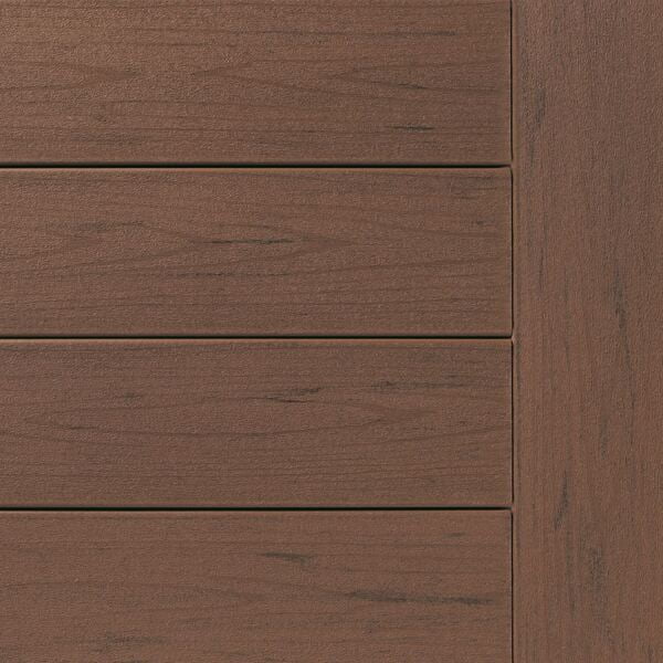 TimberTech Brown Oak Composite decking boards TimberTech Brown Oak Composite decking boards