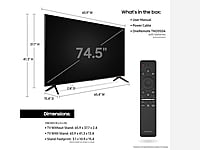 SMART TV SAMSUNG 75"