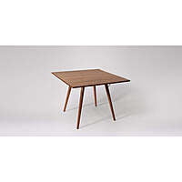 ROMA SQUARE DINING TABLE IN WALUT FINISH ROMA SQUARE DINING TABLE IN WALUT FINISH