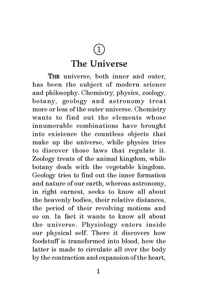 The Universe and Man The Universe and Man