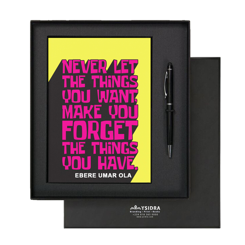The Things You Have | Premium Motivational Notebook The Things You Have | Premium Motivational Notebook
