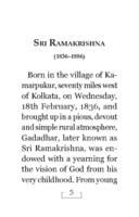 Thus Spake Sri Ramakrishna Thus Spake Sri Ramakrishna