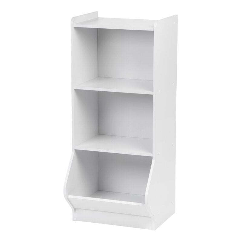 Vertical Kids Toy Organizer Shelf – 3-Tier White Wooden Storage Rack for Toys & Books Vertical Kids Toy Organizer Shelf – 3-Tier White Wooden Storage Rack for Toys & Books