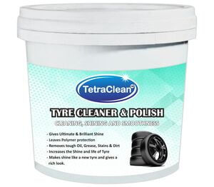 TetraClean Tire Cleaner and Polish for Ultimate Shine of tire (1 kg) TetraClean Tire Cleaner and Polish for Ultimate Shine of tire (1 kg)