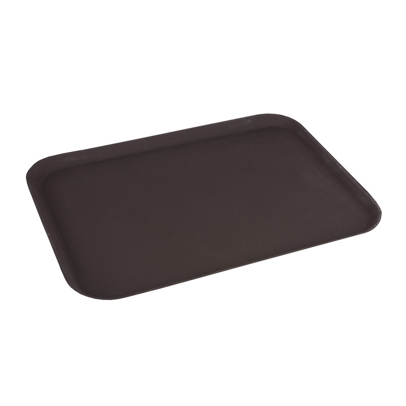 Charola rectangular fibra de vidrio 305x415 mm