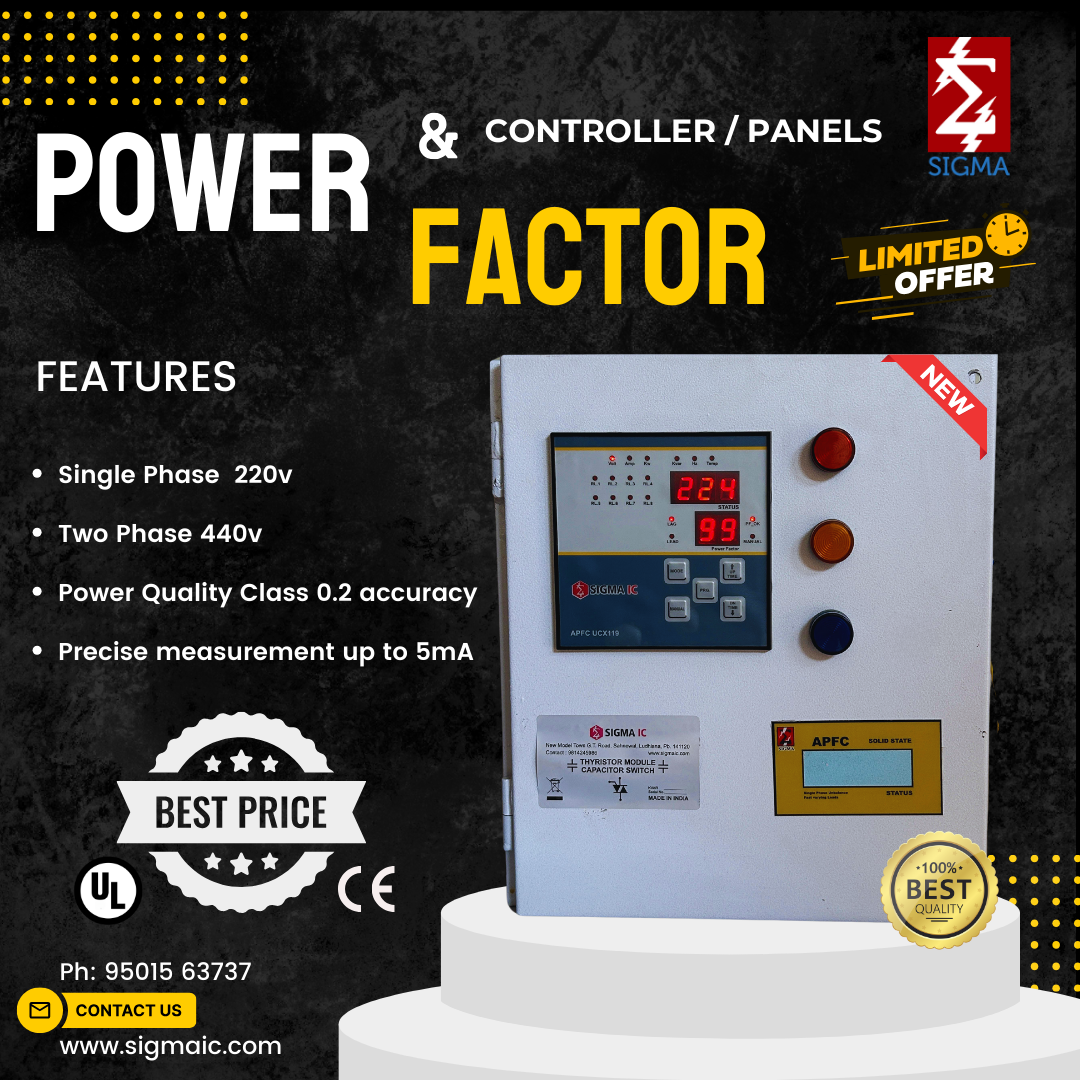 APFC UCX119 DOUBLE PHASE POWER FACTOR