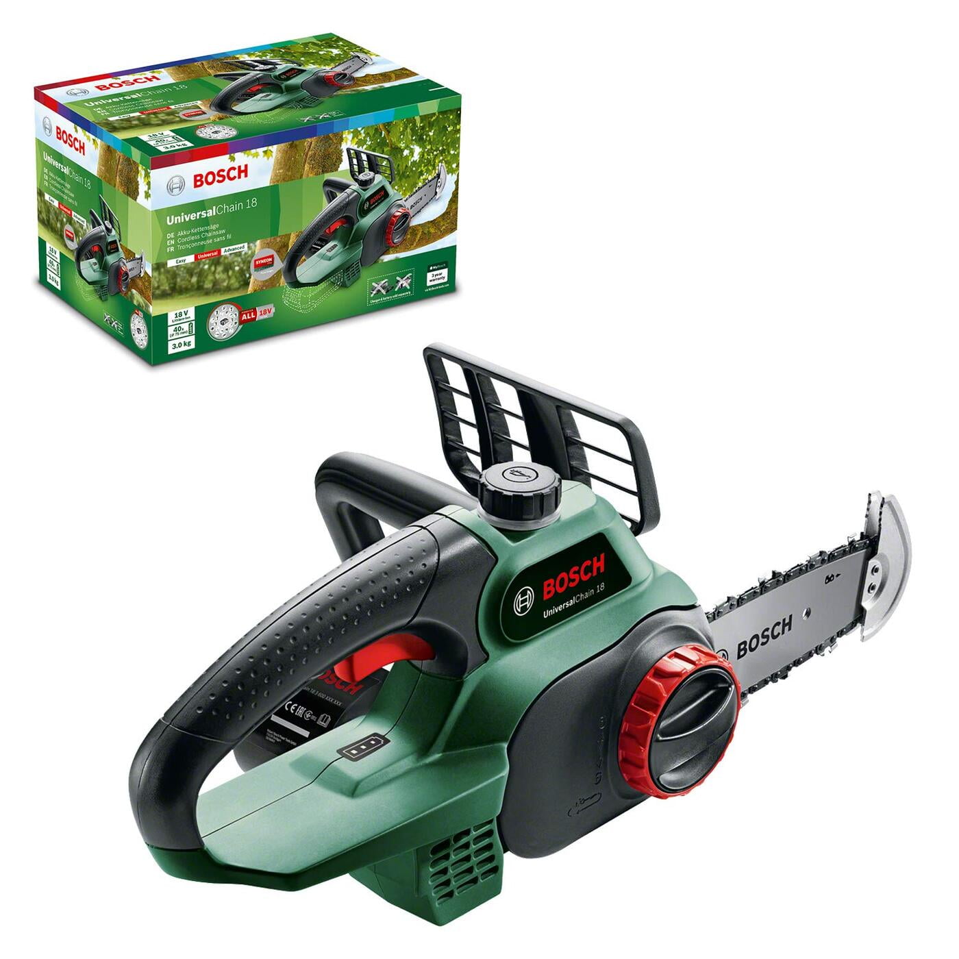 UniversalChain 18, 18V 2.5Ah CORDLESS CHAINSAW UniversalChain 18, 18V 2.5Ah CORDLESS CHAINSAW