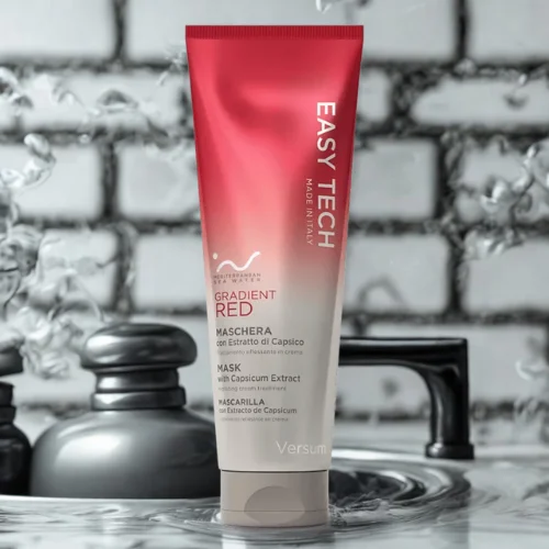 Gradient Tone Red Mask