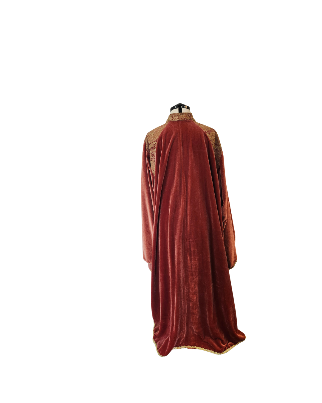 Orange Velvet Cloak