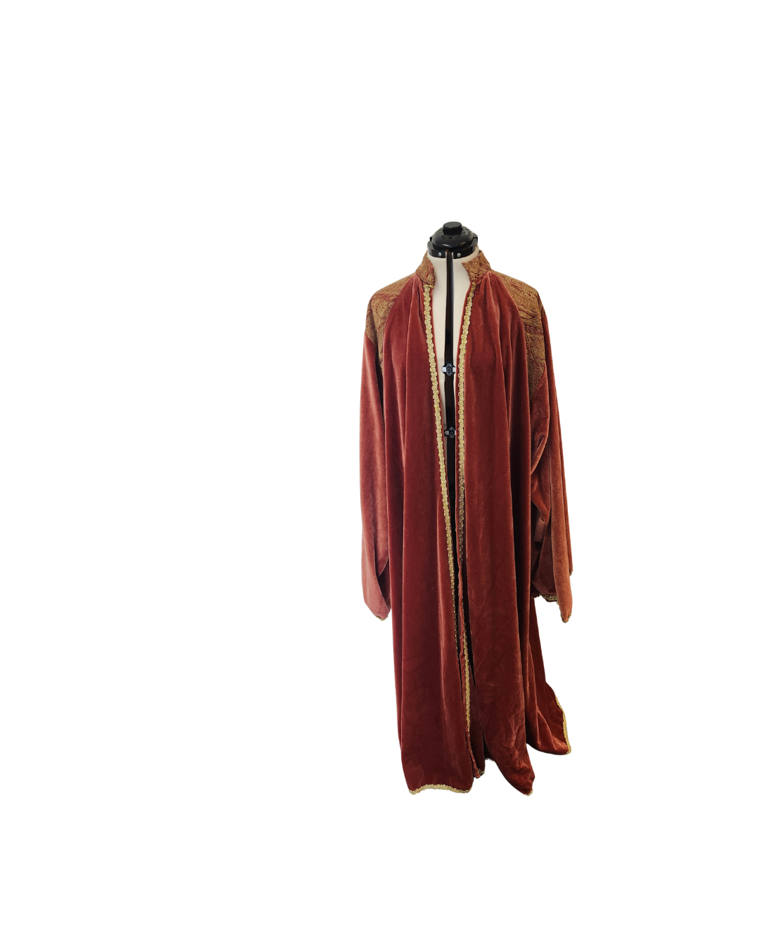 Orange Velvet Cloak
