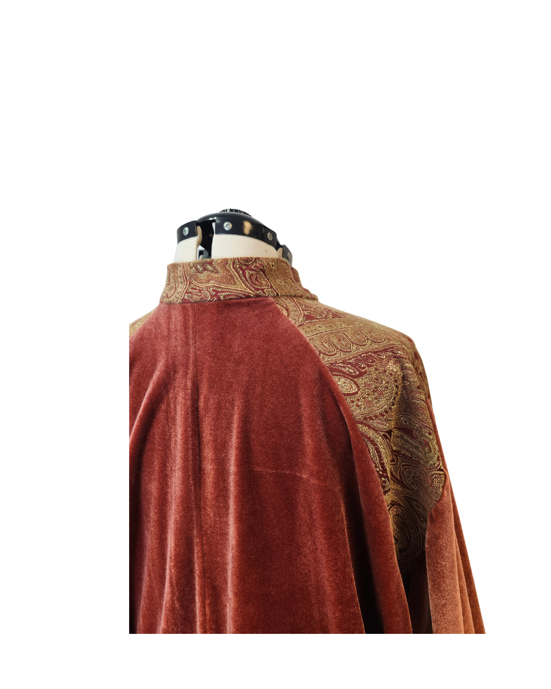 Orange Velvet Cloak