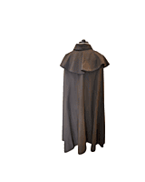 Brown Cape w/Capelet