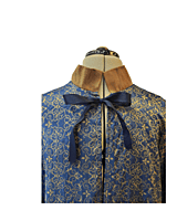 Blue Satin Cape