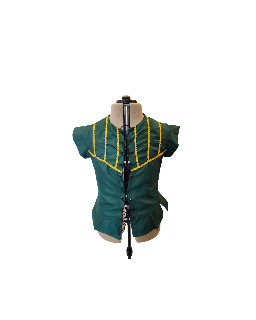 Green Doublet w/Gold Trim-XXXL