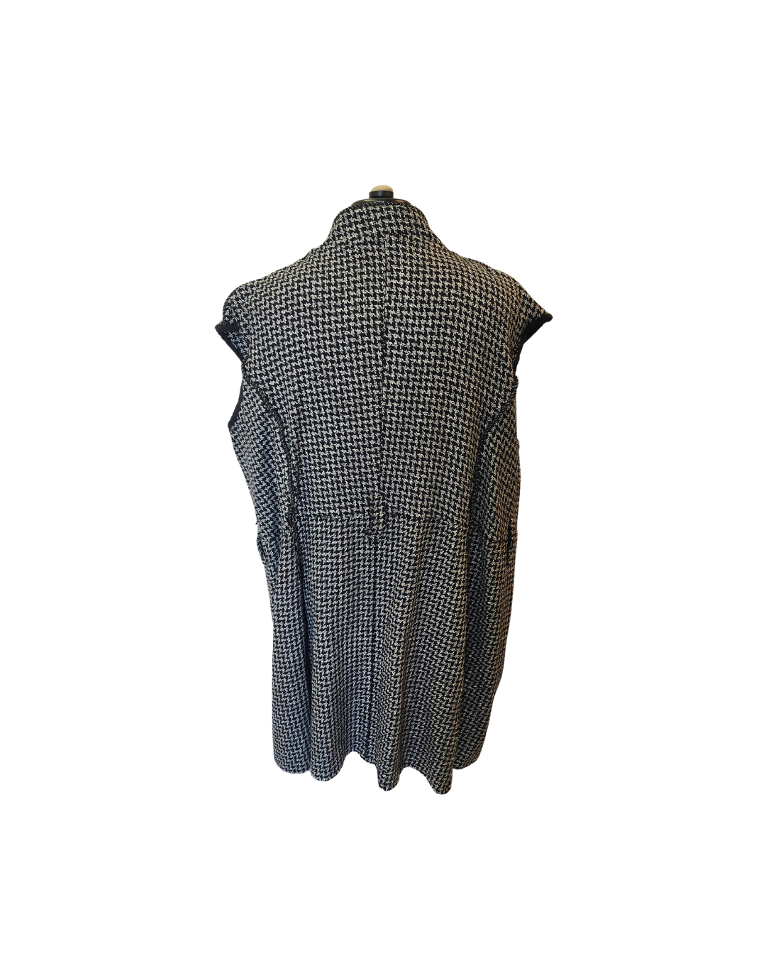 Silver and Black Extra Long Doublet