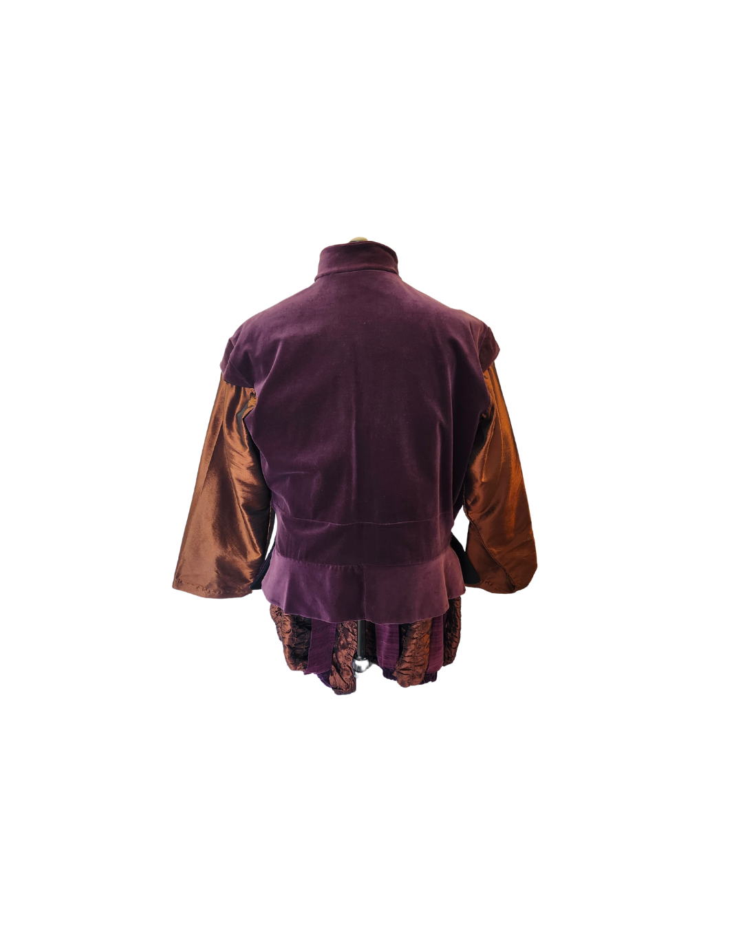 Plum and Orange Doublet Set Plum and Orange Doublet Set