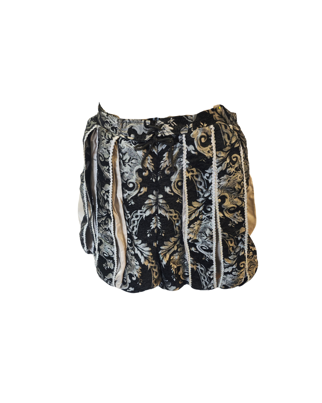 Silver Brocade Doublet Set Silver Brocade Doublet Set