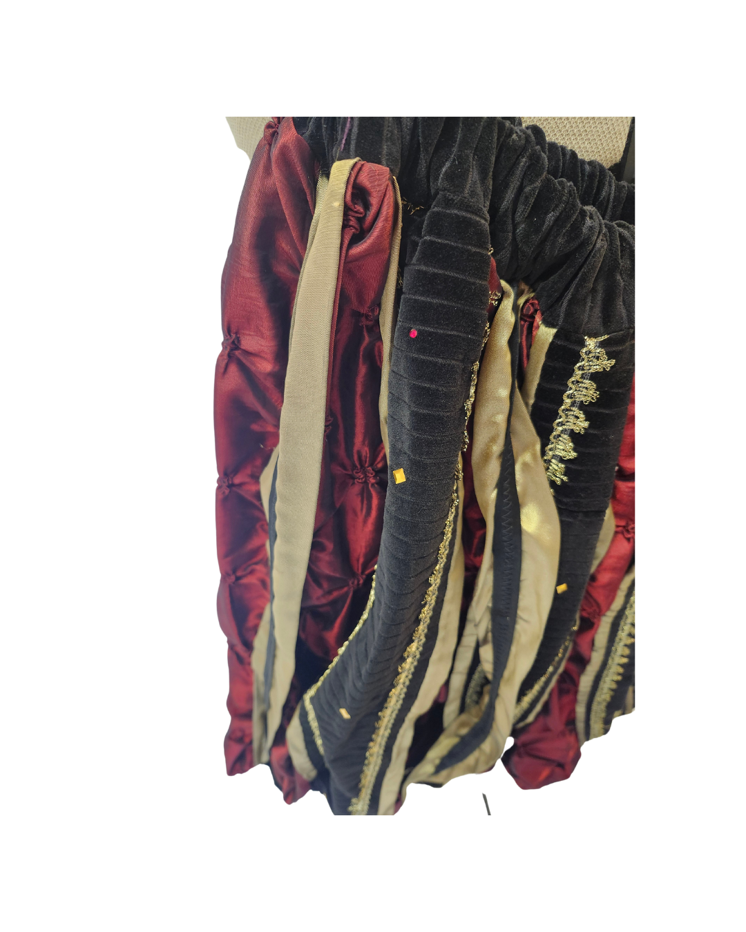 Black Doublet w/Red Sleeves