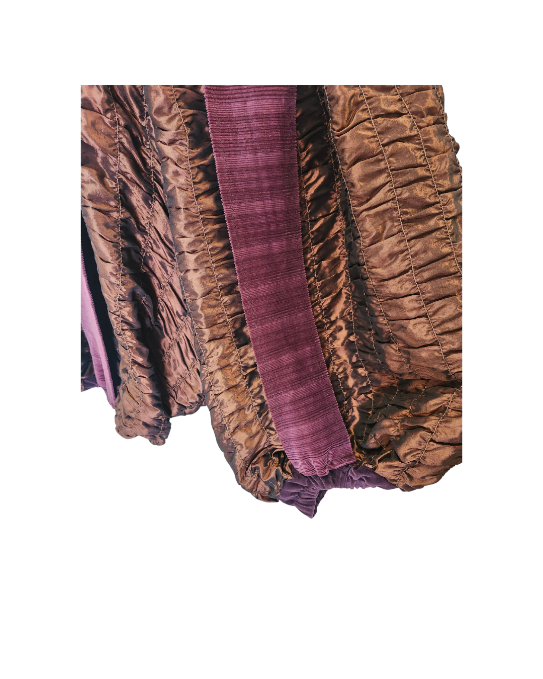 Plum and Orange Doublet Set Plum and Orange Doublet Set