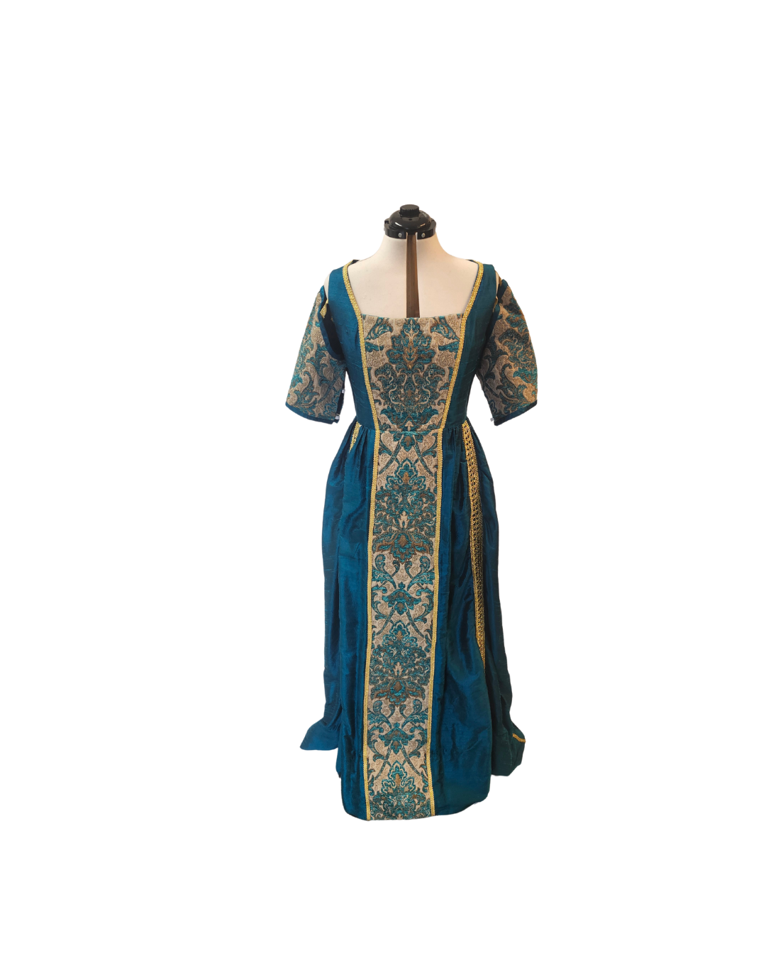 Teal Medieval Dress