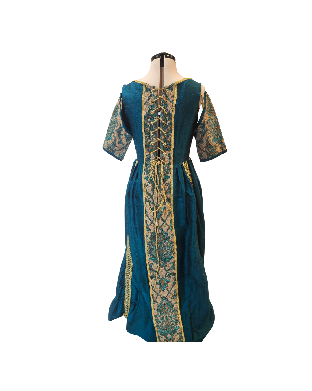 Teal Medieval Dress