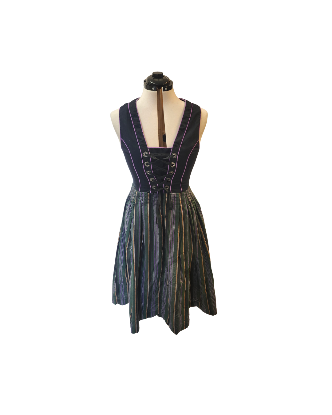 Black and Green Dirndl